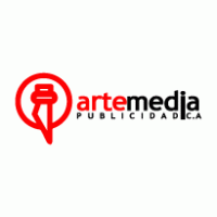 Arte Media logo vector logo