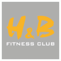 H&B Fitness Club logo vector logo