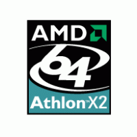 AMD 64 Athlon X2 logo vector logo