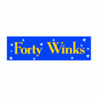 Forty Winks logo vector logo