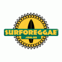 Surforeggae logo vector logo