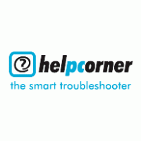 helpcorner logo vector logo