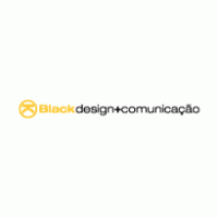 BLACK design e comunicacao logo vector logo