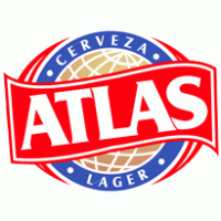 cerveza atlas logo vector logo