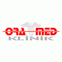 ora-med klinik logo vector logo