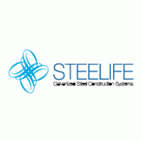 Steelife English logo vector logo