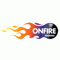 On Fire Booking logo vector logo