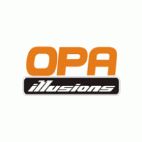 OPA Illusions logo vector logo