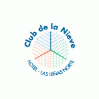 Club de la nieve logo vector logo