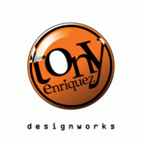 TONY ENRIQUEZ DESINGWORKS logo vector logo