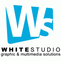 White Studio logo vector logo