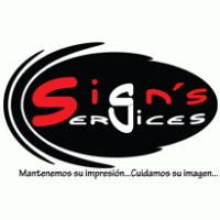SIgns Services logo vector logo