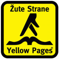 yellow pages – zute strane logo vector logo