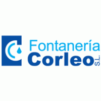 corleo fontaneria logo vector logo