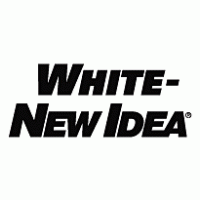 White New Idea logo vector logo