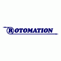 Rotomation logo vector logo