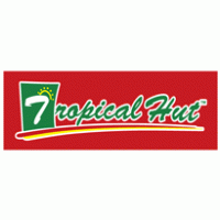 Tropical Hut logo vector logo