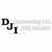 DJI Contracting logo vector logo