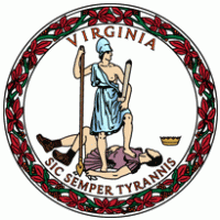 Virginia State Seal logo vector logo