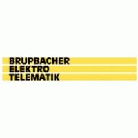 Brupbacher Elektro logo vector logo