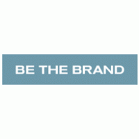 BE THE BRAND logo vector logo