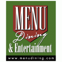 Menu Dining & Entertainment logo vector logo
