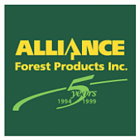 Alliance Forest Products logo vector logo