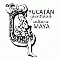 yucatan identidad y cultura maya logo vector logo