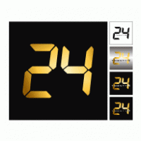 24 (Twenty 4) logo vector logo