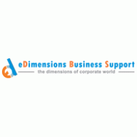 edimensions logo vector logo