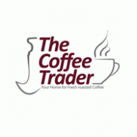 The coffee Trader logo vector logo