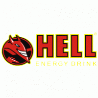 Hell ENERGY DRINK logo vector logo