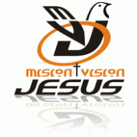 mision vision jesus logo vector logo