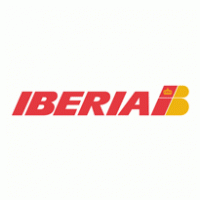 Iberia Airlines Horizontal logo vector logo
