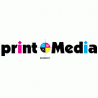 Print Media Kuwait logo vector logo