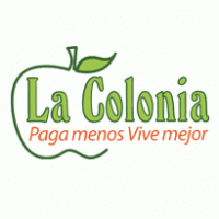 Supermercado La Colonia logo vector logo