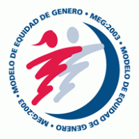 Modelo de equidad de genero meg 2003 logo vector logo
