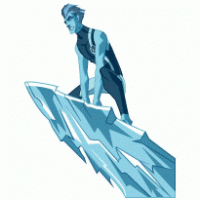 Ice Man logo vector logo
