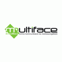 M Multiface logo logo vector logo