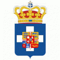 King of Greece Coat of Arms logo vector logo
