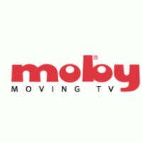 Moby – moving tv logo vector logo