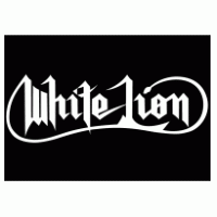 White Lion logo vector logo