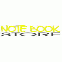 notebook store logo vector logo