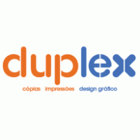 duplex logo vector logo