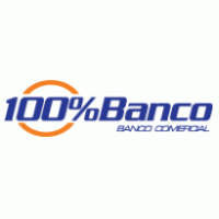 100% Banco logo vector logo
