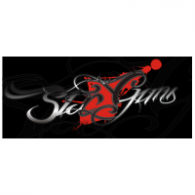 SixGuns logo vector logo