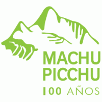 Machu Picchu 100 años logo vector logo