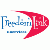 Freedom Link e-services logo vector logo