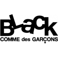 COMME des GARCONS BLACK logo vector logo