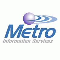 Metro Information Services logo vector logo